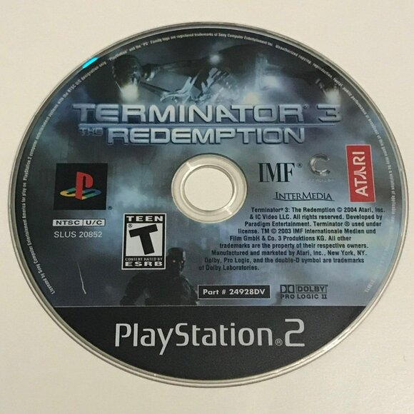 PS2 Terminator 3 Redemption Playstation 2